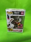 White Rabbit Flocked Funko Pop! Alice in Wonderland 1062 Target w/ Protector