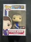 Wonder Woman Blue Dress #177 GameStop Exclusive Funko Pop with soft protector