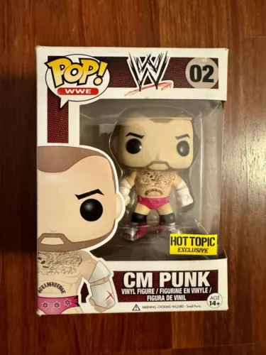 WWE CM Punk Hot Topic Exclusive #2 Funko pop