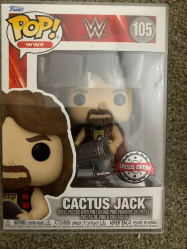 WWE Funko Pop Figure - Cactus Jack #105