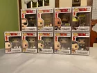 WWE funko pop lot (9) Hogan Disel Rhodes Piper Rock Bulldog Booker T