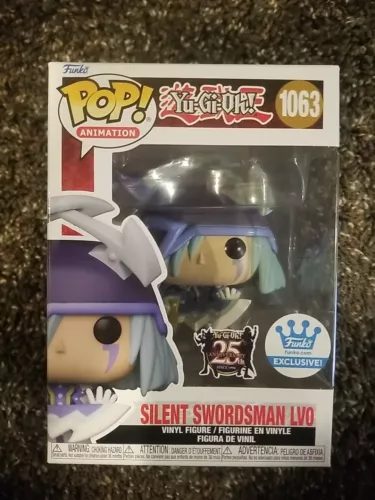 Yugioh: Silent Swordsman LV0 funko #1063 (Funko Exclusive) 25th Anniversary