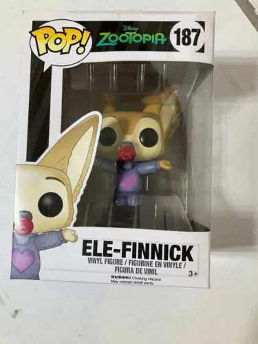 Zootopia Funko POP! Disney Ele-Finnick Vinyl Figure # 187