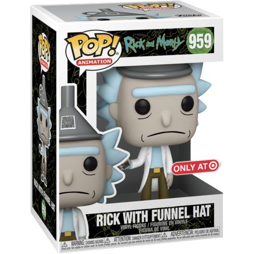 Rick With Funnel Hat