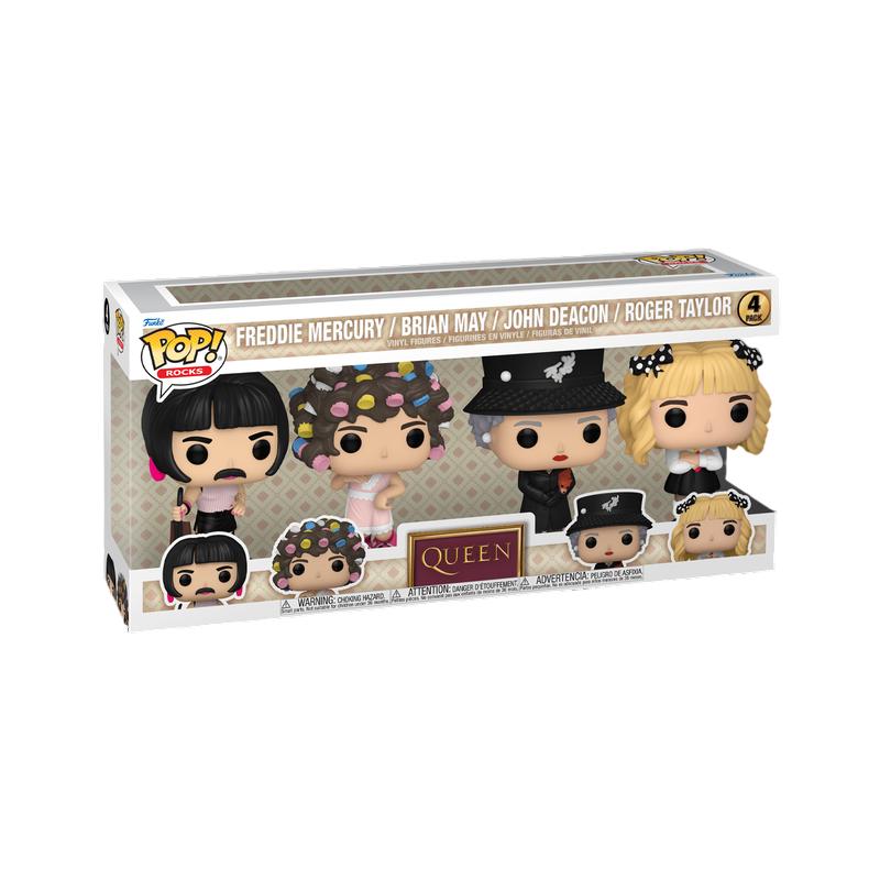 Freddie Mercury / Brian May / John Deacon / Roger Taylor 4 Pack