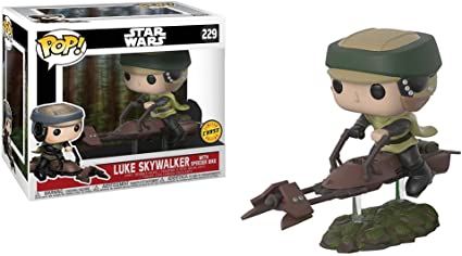 Luke Skywalker with Speeder Bike