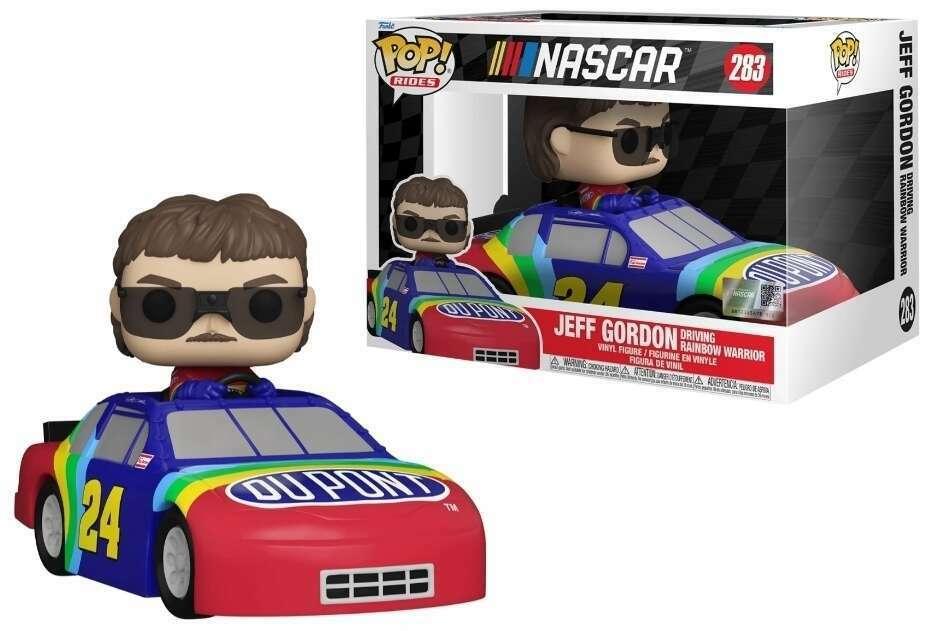 Jeff Gordon Driving Rainbow Warrior