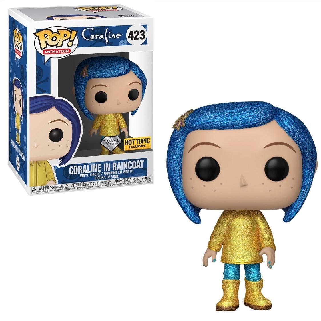 Coraline in Raincoat