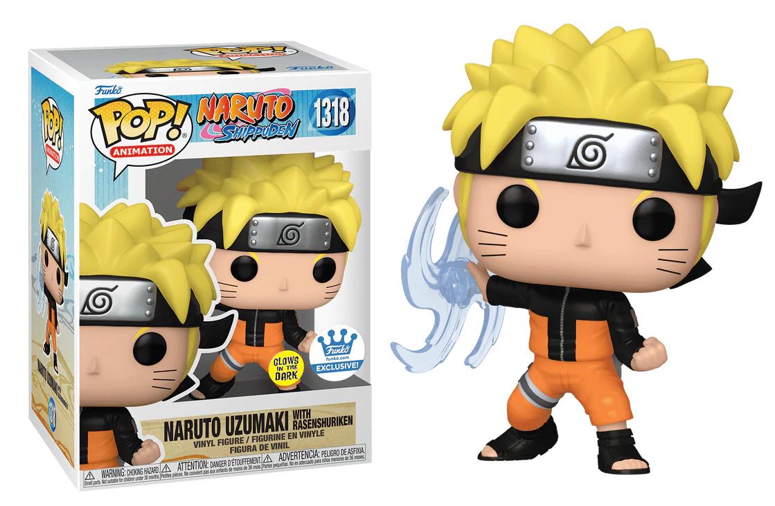 Naruto Uzumaki with Rasenshuriken