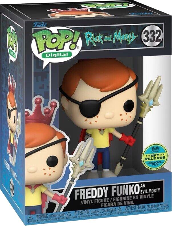 Freddy Funko as Evil Morty