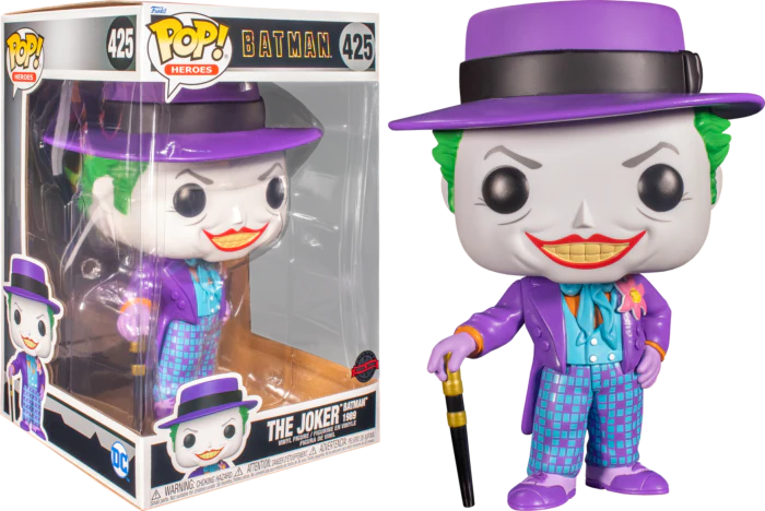 The Joker w/Hat 10"