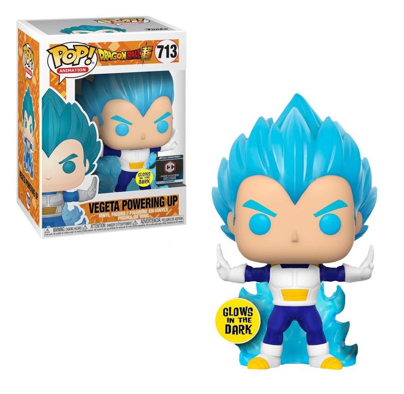 Vegeta Powering Up