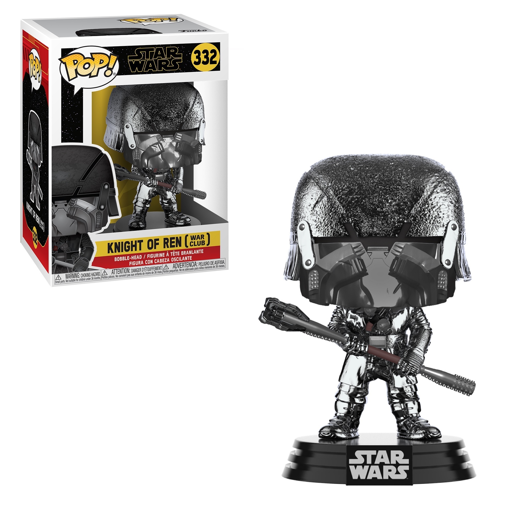 Knight of Ren (War Club) (Hematite Chrome)