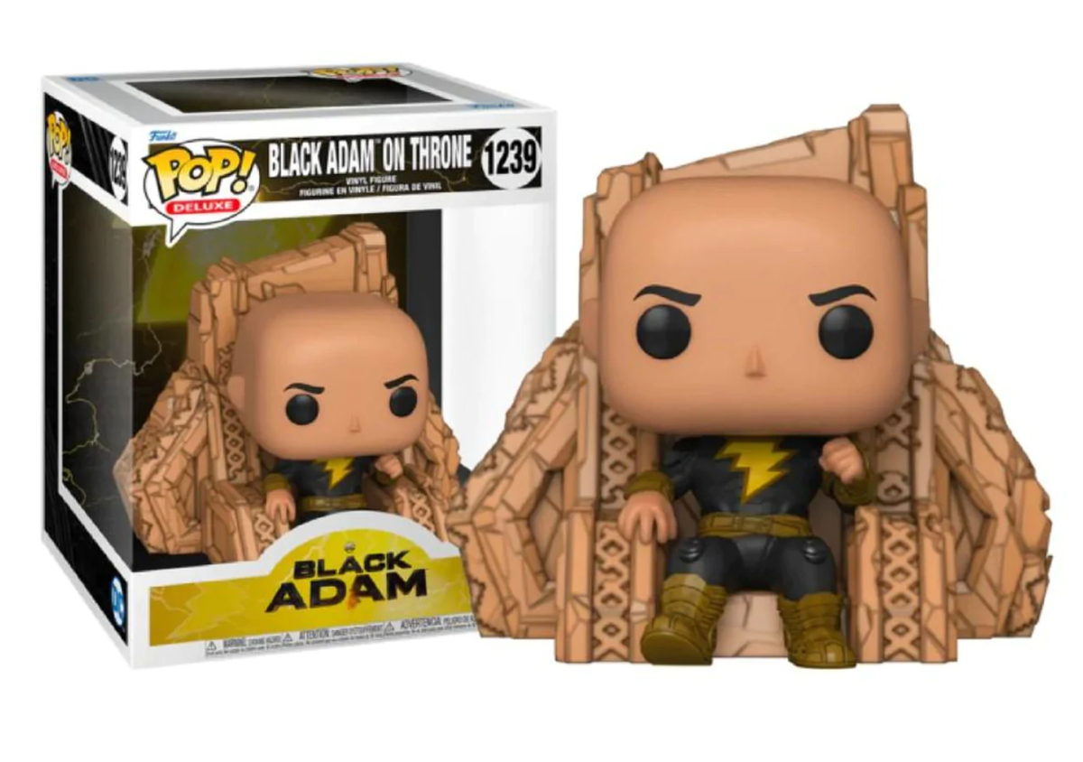 Black Adam On Throne