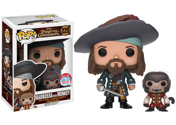 Barbossa with Monkey