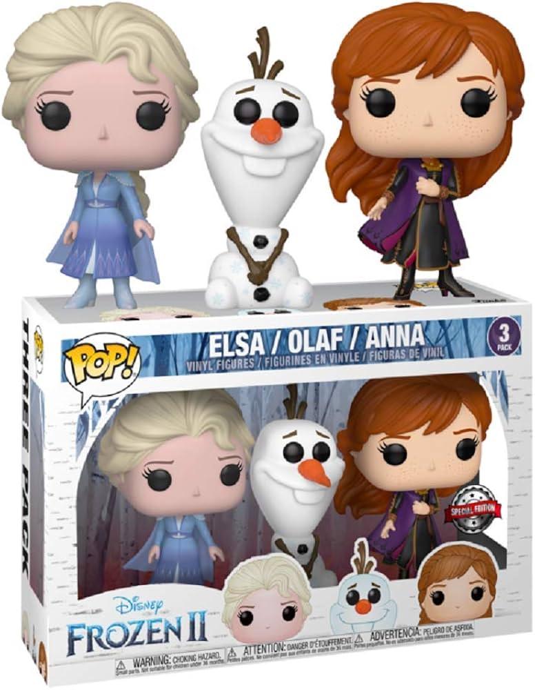 Anna, Elsa, Olaf