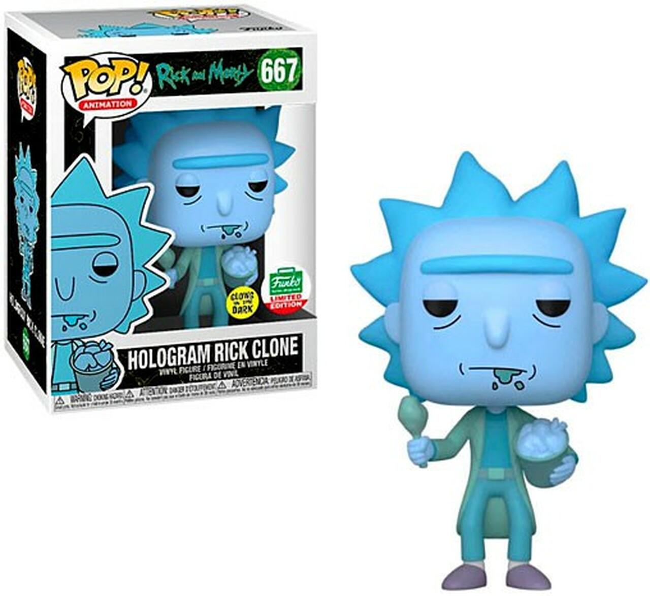 Hologram Rick Clone