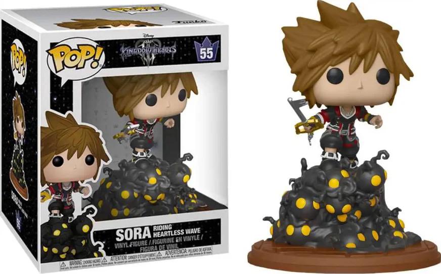 Sora Riding Heartless Wave