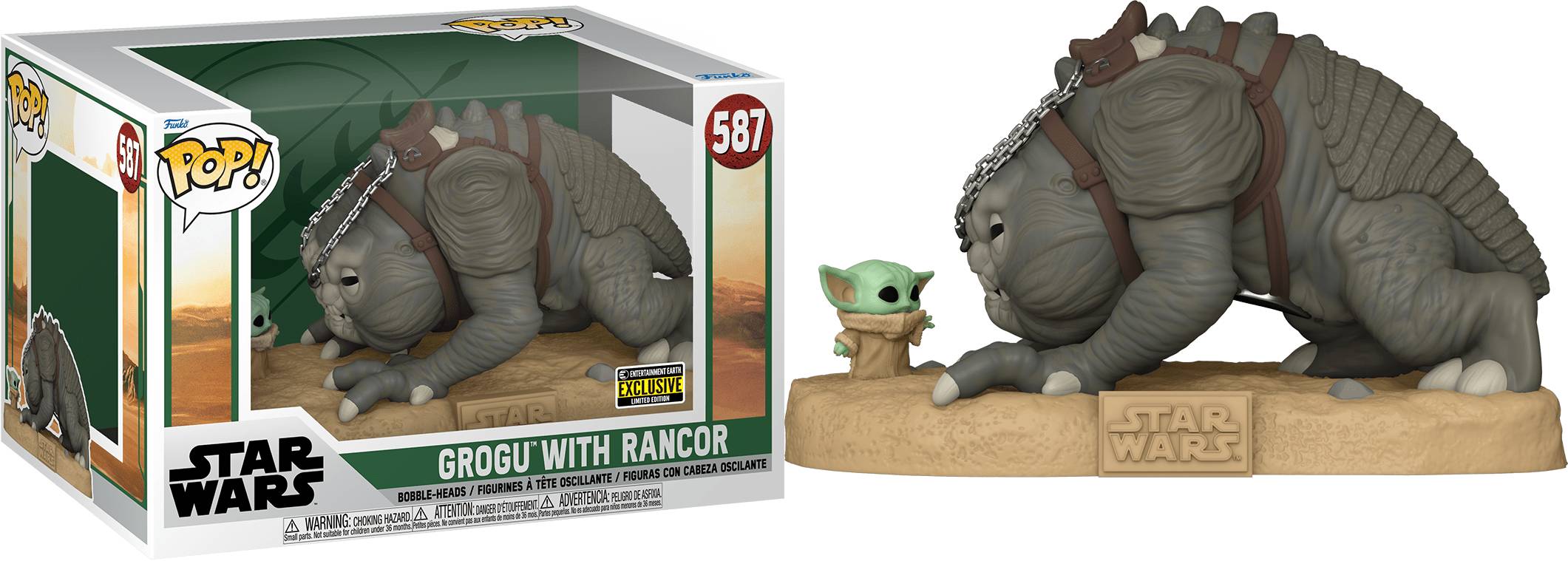 Grogu with Rancor