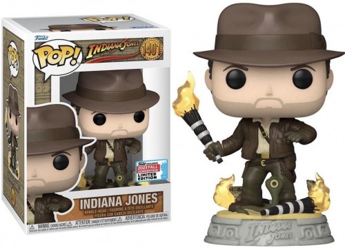 Indiana Jones With Torch And Snakes