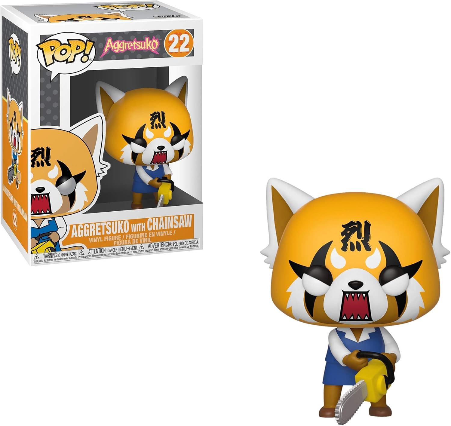 Aggretsuko With Chainsaw