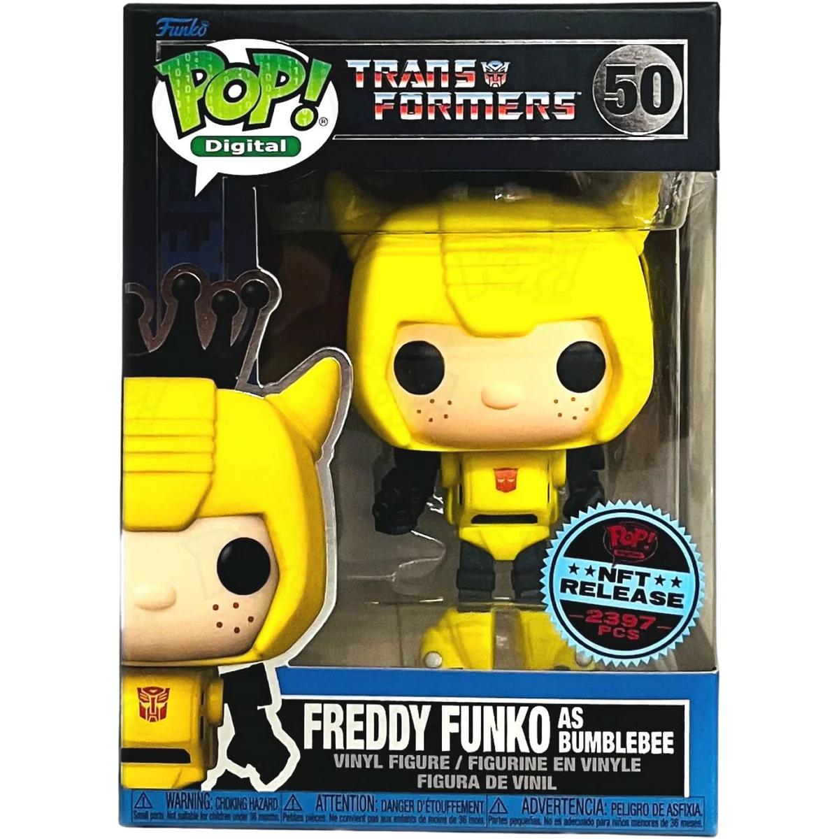 Freddy Funko as Bumblebee