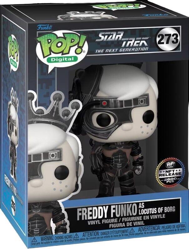 Freddy Funko as Locutus of Borg