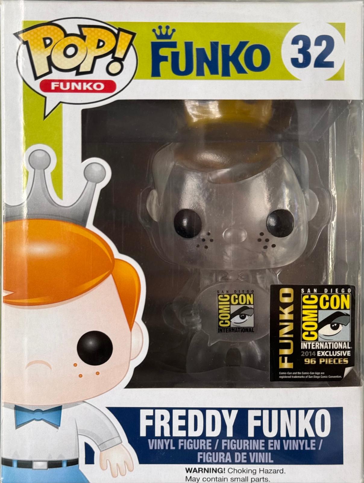 Freddy Funko Clear