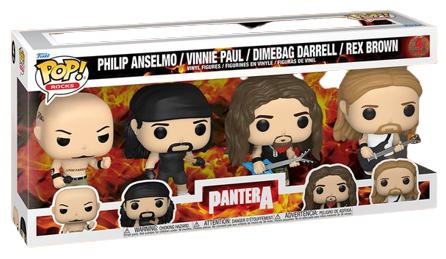 Philip Anselmo / Vinnie Paul / Dimebag Darrell / Rex Brown 4 Pack