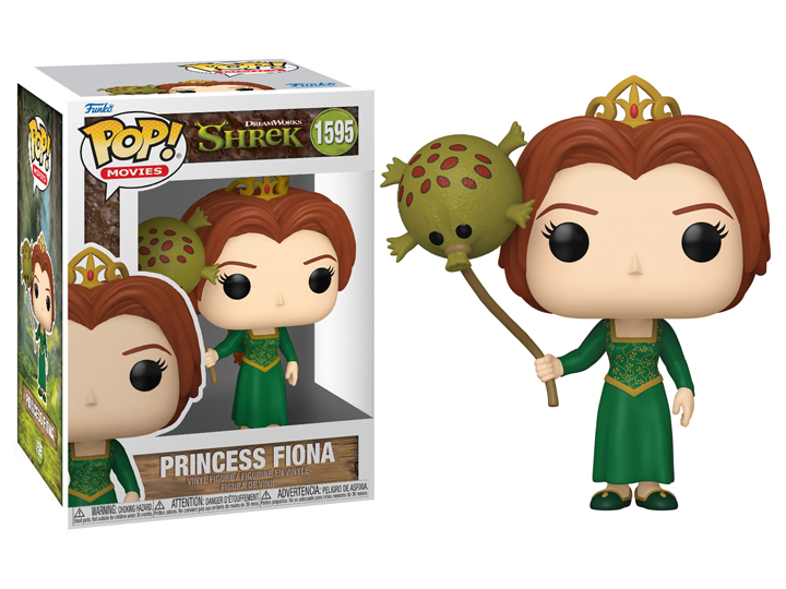 Princess Fiona With Frog Balloon