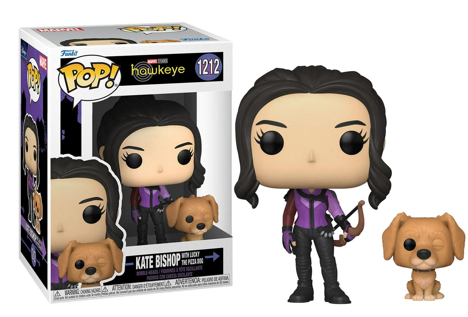 Kate Bishop with Lucky the Pizza Dog