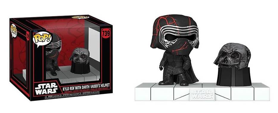 Kylo Ren with Darth Vader Helmet