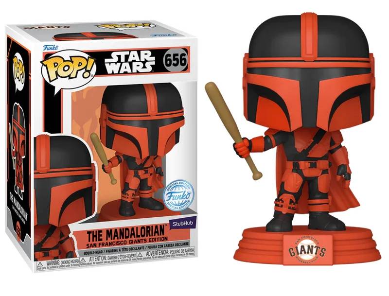 The Mandalorian With Baseball Bat (San Francisco Giants)