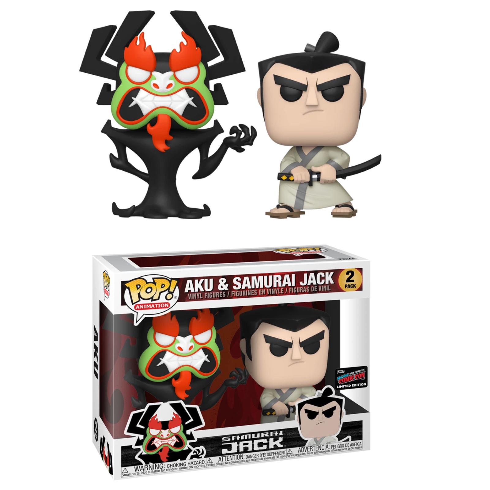 Aku And Samurai Jack 2 Pack