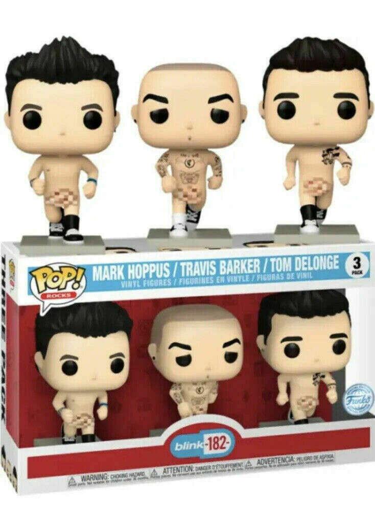 Mark Hoppus / Travis Barker / Tom Delonge 3 Pack