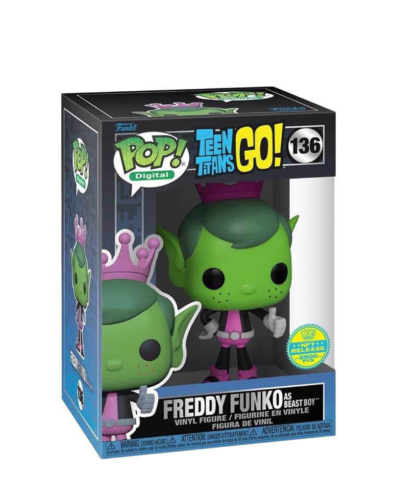 Freddy Funko as Beast Boy