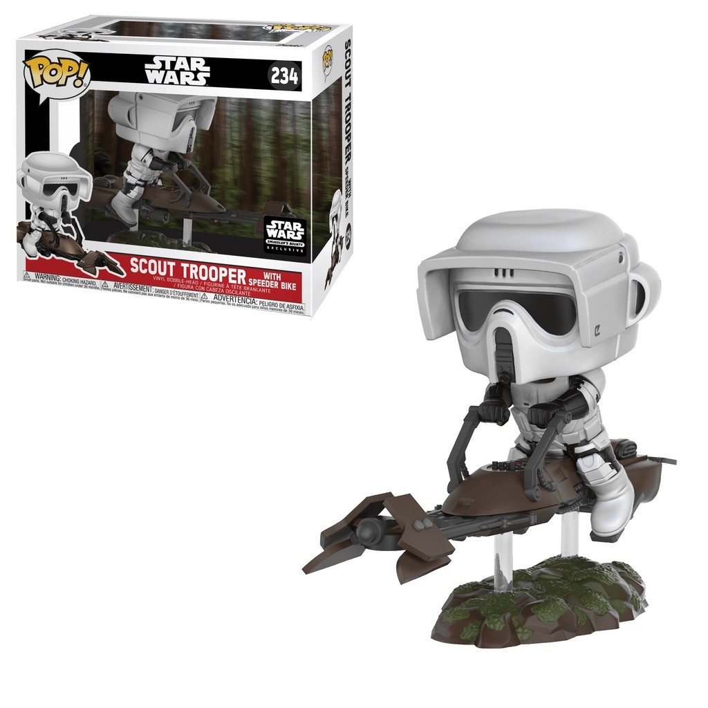 Scout Trooper with Speeder Bike