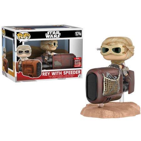 Rey with Speeder