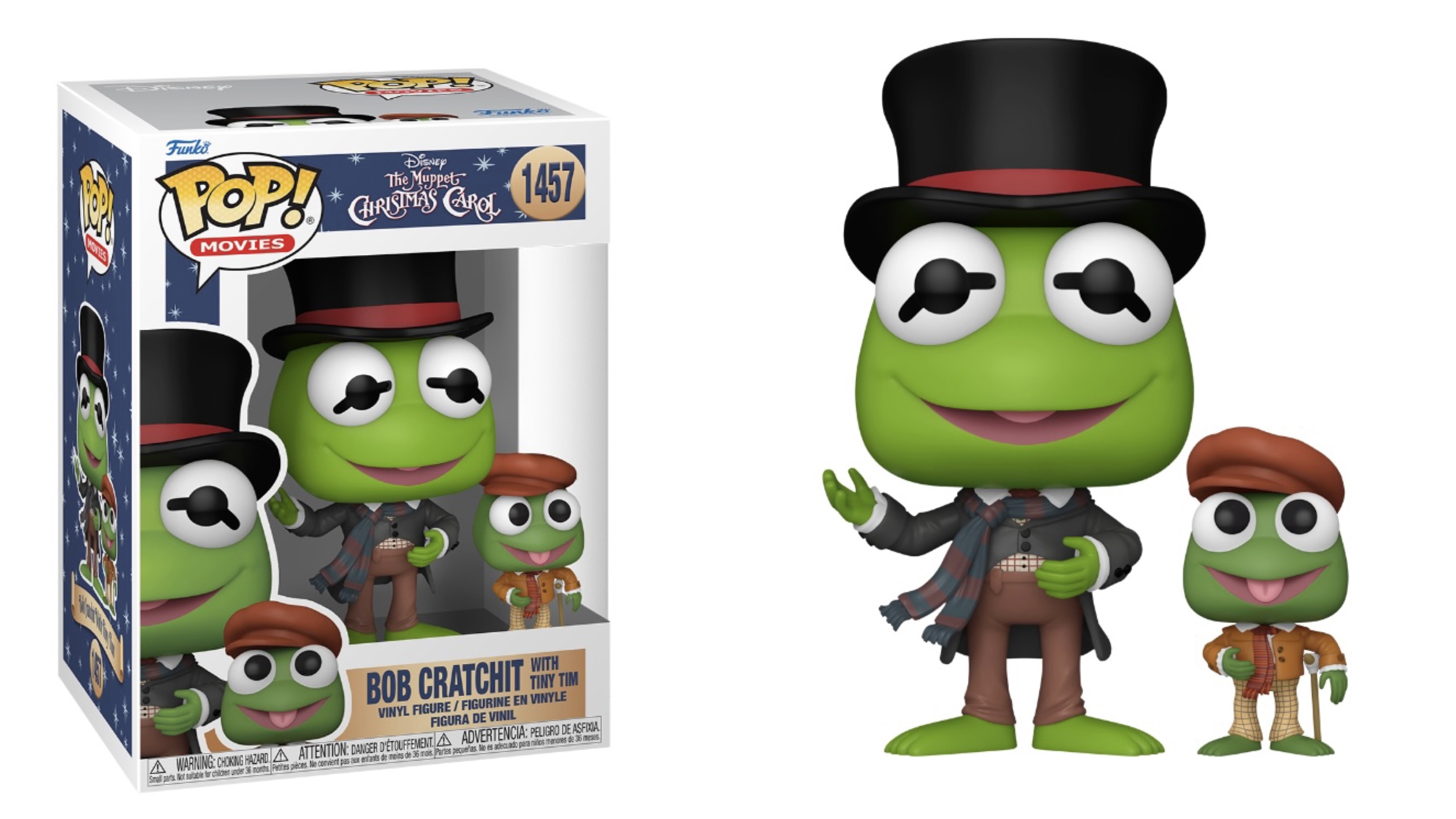 Bob Cratchit With Tiny Tim (Kermit The Frog)