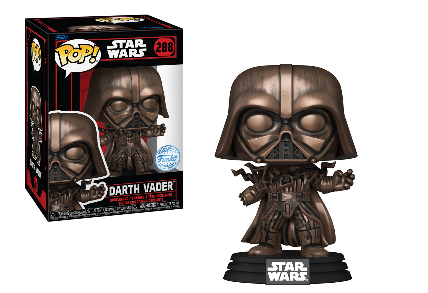 Darth Vader (Electrocuted) (Bronze)