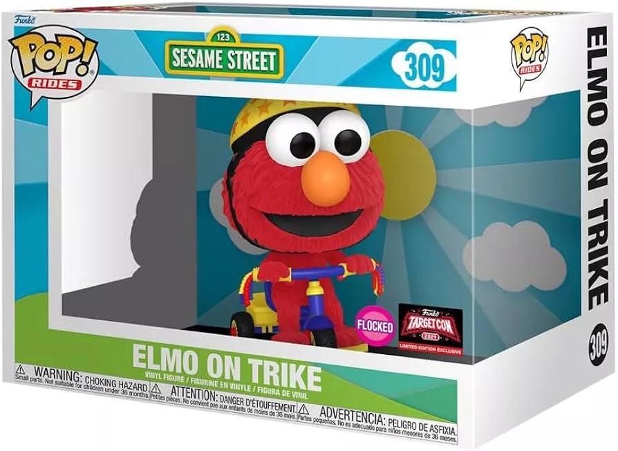 Elmo On Trike