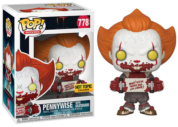 Pennywise with Skateboard