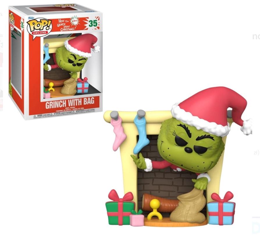 Grinch with Bag