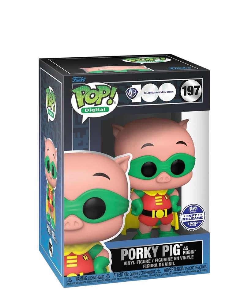 Porky Pig as Robin