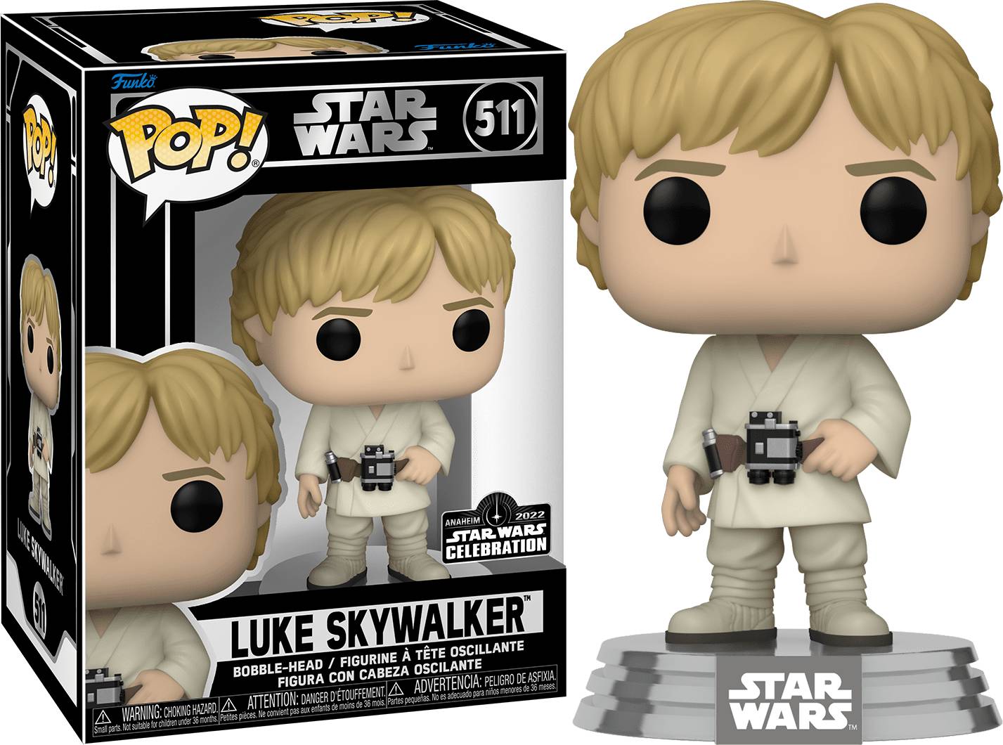 Luke Skywalker (ANH45) (SIlver Base)