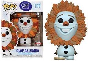 Olaf as Simba