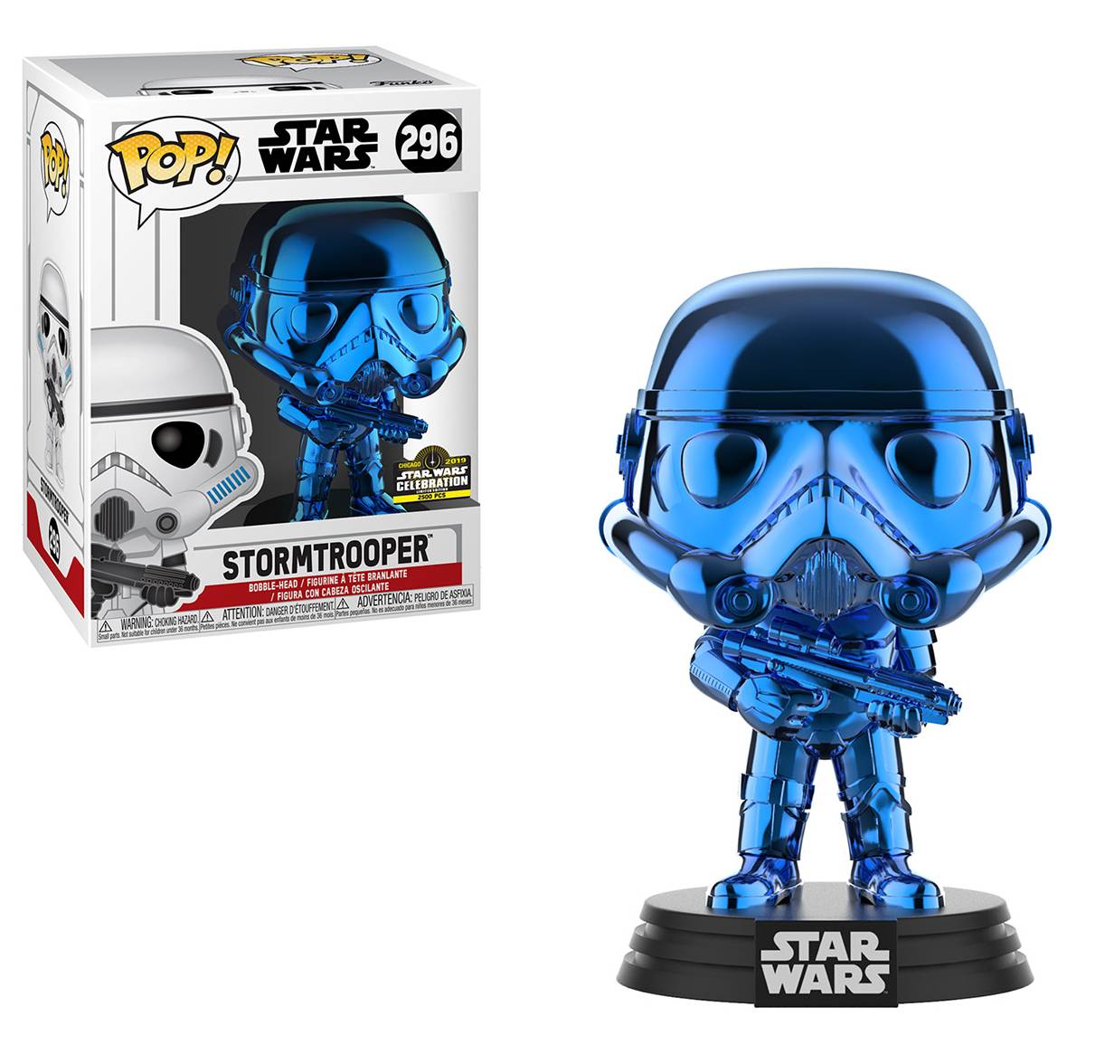 Stormtrooper (Blue Chrome)